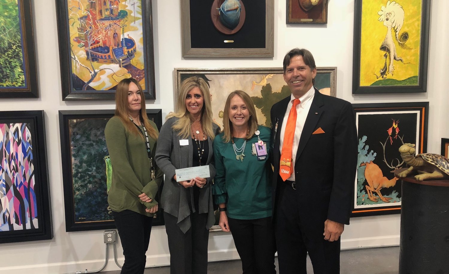 Ann Jackson Gallery and Michael D. Litten Present Donation to Northside Hospital NICU