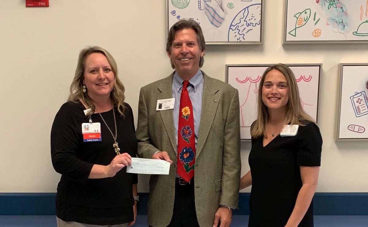 Michael D. Litten Presents Donation to Children’s Healthcare of Atlanta