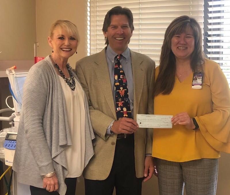 Michael D. Litten Presents Donation to Wellstar North Fulton Hospital