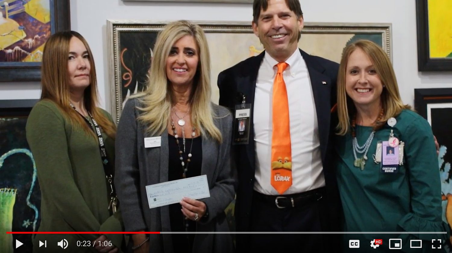 Video: Donation to Northside Hospital