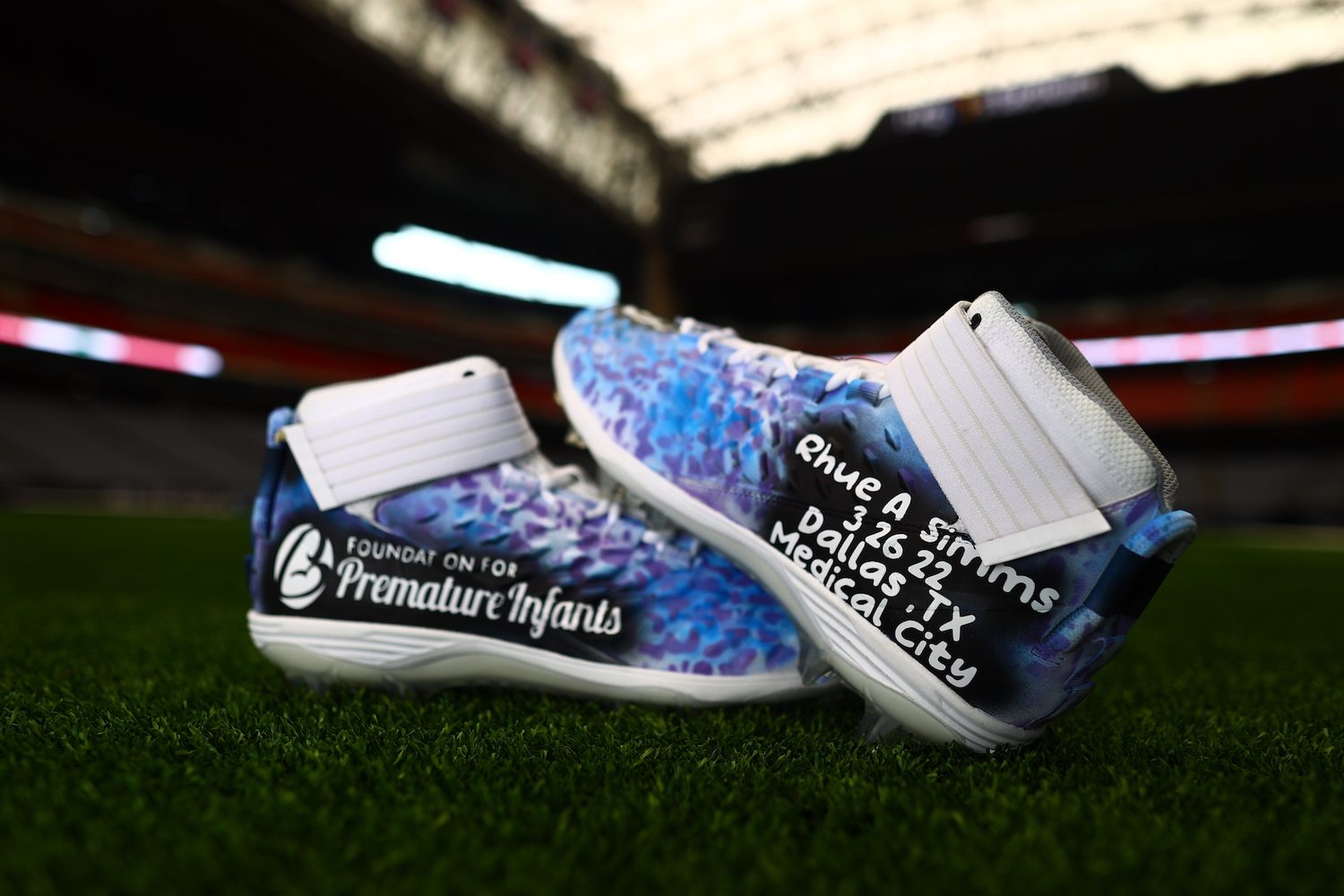 Houston Texans Tre’Vour Wallace-Sims Selects Foundation for Premature Infants for My Cleats, My Cause Initiative photo